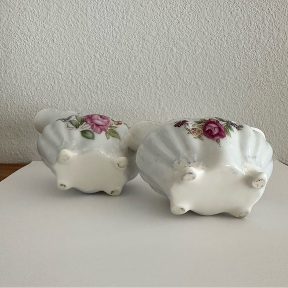 Floral Cream and Sugar Set vintage from the 1950s - Picture 5 of 9